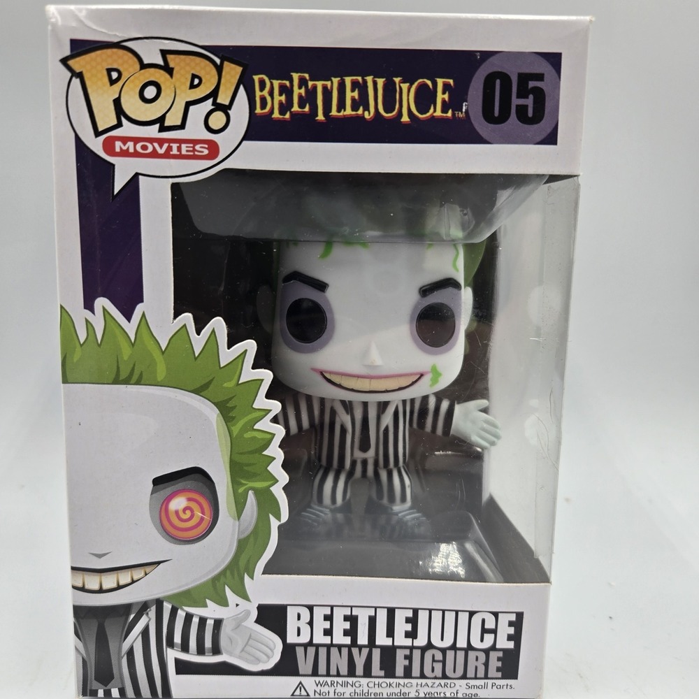 Funko‎ POP! Movies Beetlejuice #05 NOS Retired Vaulted Vinyl Figure